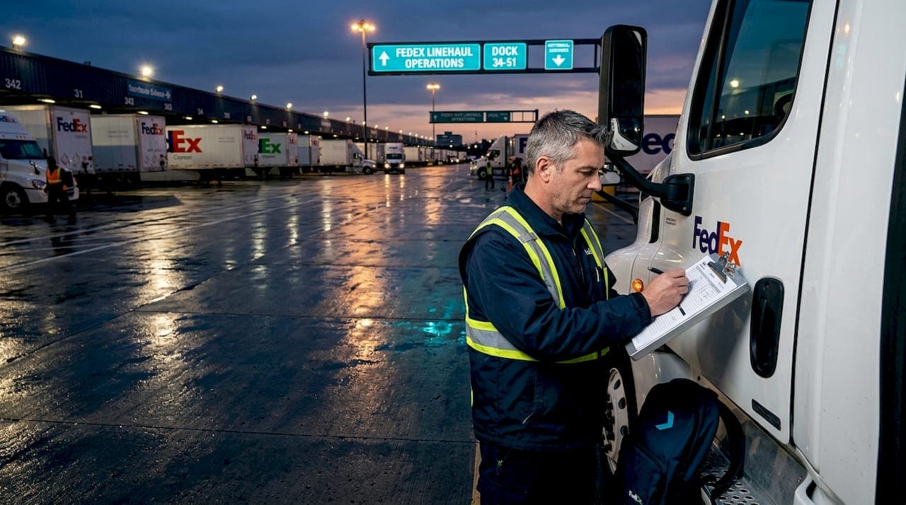 Linehaul driving jobs at FedEx: roles, pay, and requirements