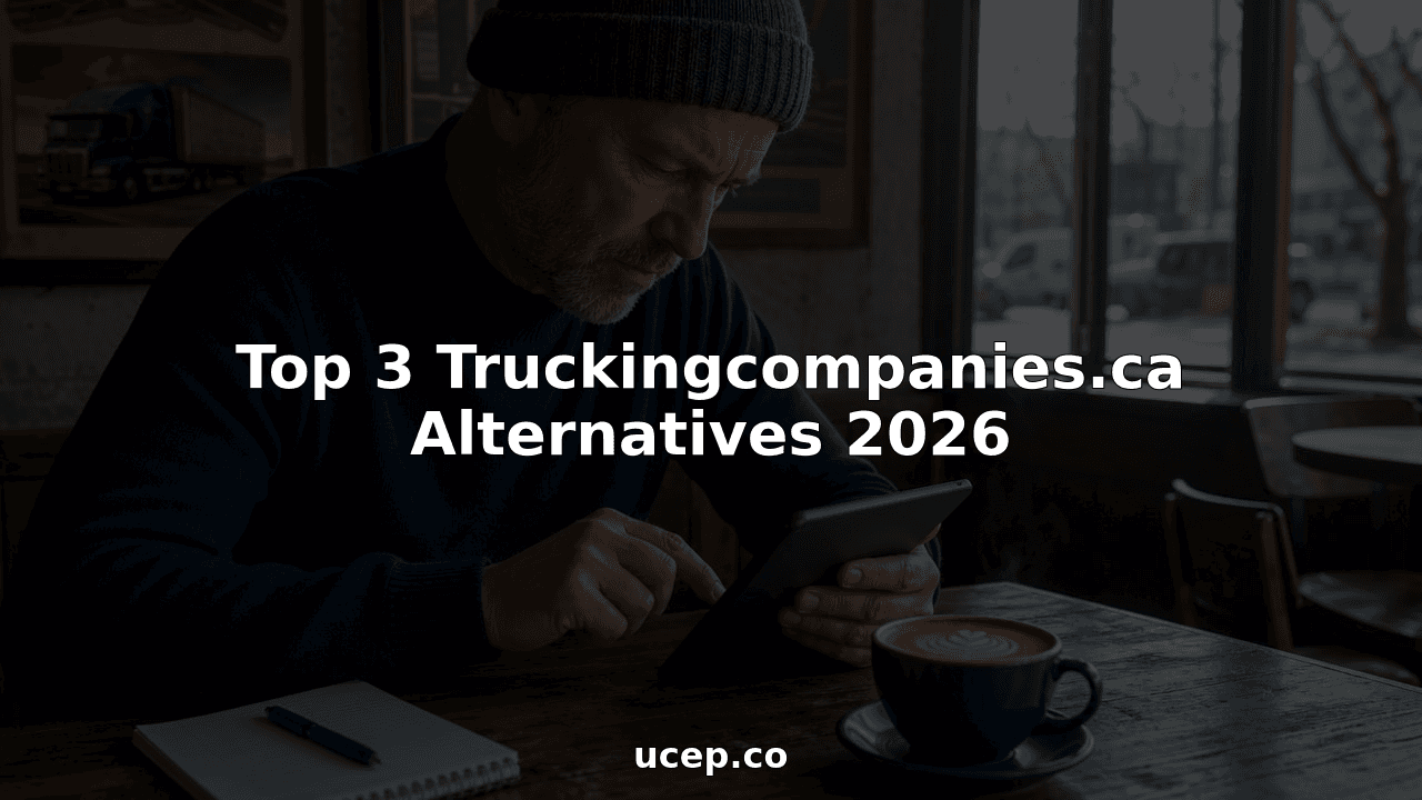 Top 3 Truckingcompanies.ca Alternatives 2026