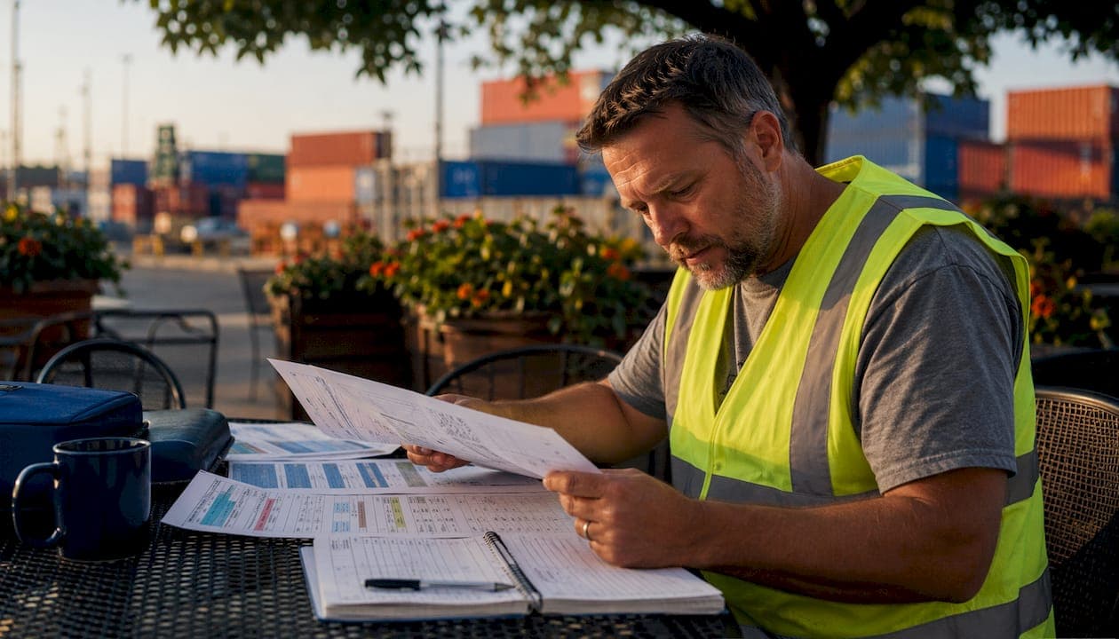 Linehaul Driver Schedule Examples: Templates and Tips